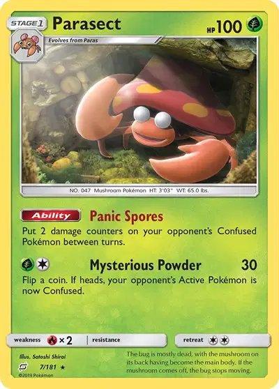 Parasect — Team Up 7