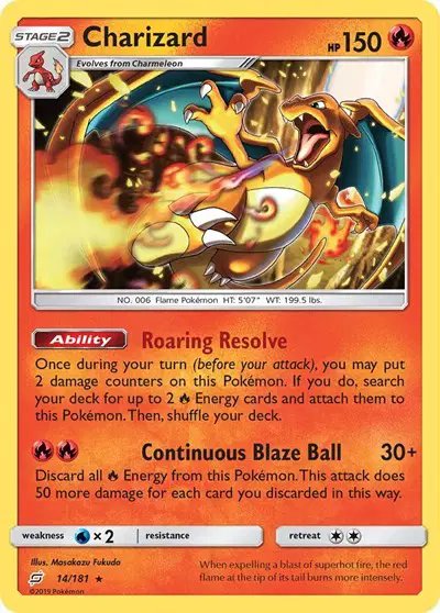 Charizard — Team Up 14