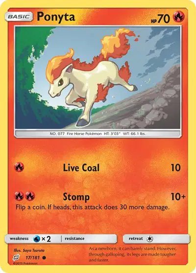 Ponyta — Team Up 17