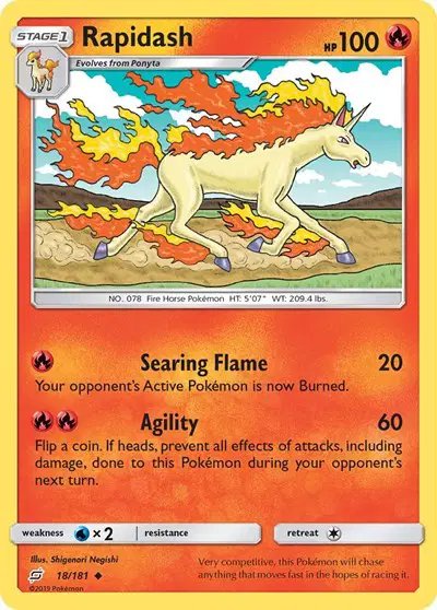 Rapidash — Team Up 18