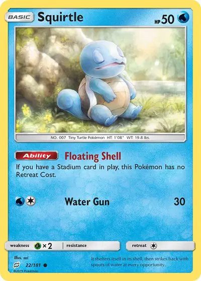 Squirtle (22) — Team Up 22