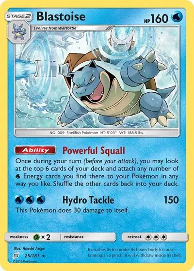 Blastoise — Team Up 25