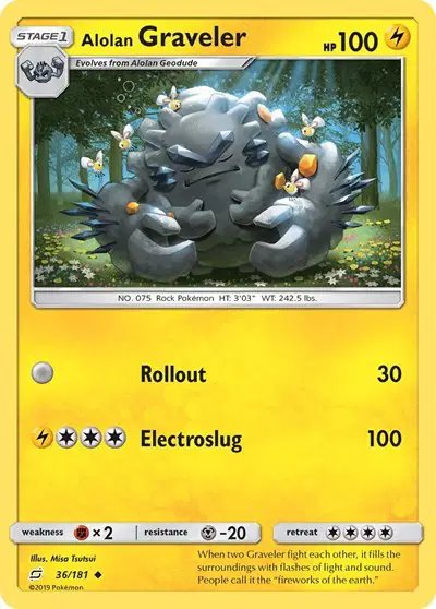 Alolan Graveler — Team Up 36