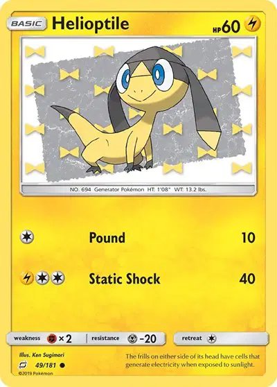 Helioptile — Team Up 49