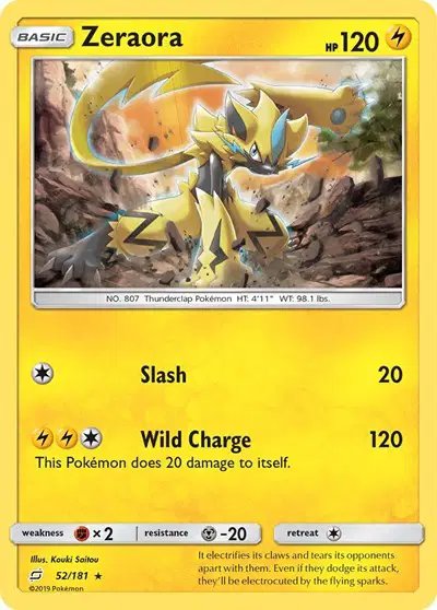 Zeraora — Team Up 52