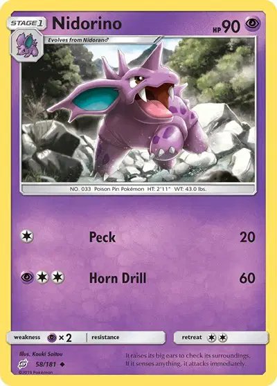 Nidorino — Team Up 58