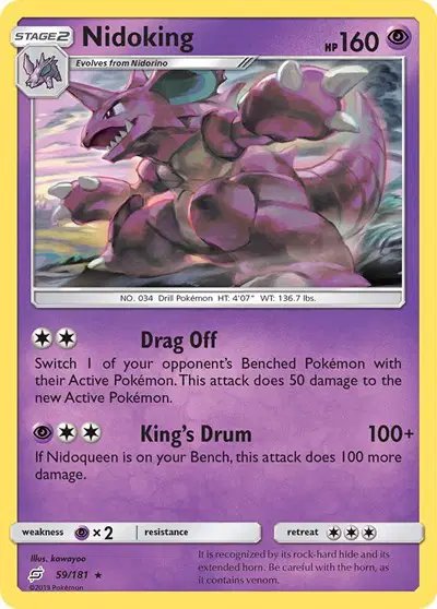Nidoking — Team Up 59