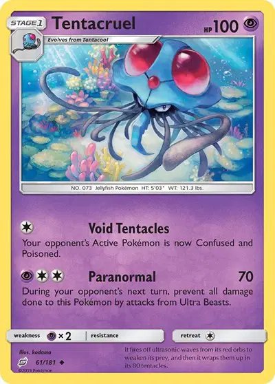 Tentacruel — Team Up 61
