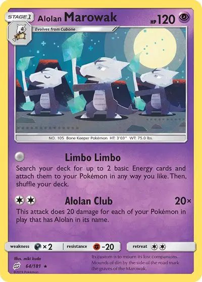 Alolan Marowak — Team Up 64