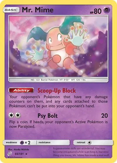 Mr. Mime — Team Up 66