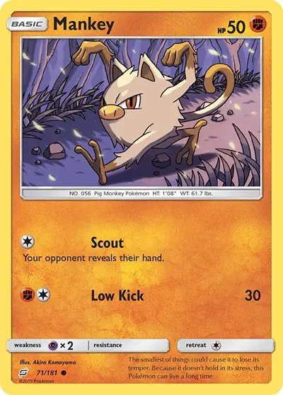 Mankey — Team Up 71