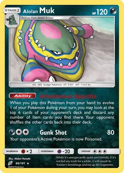 Alolan Muk — Team Up 84