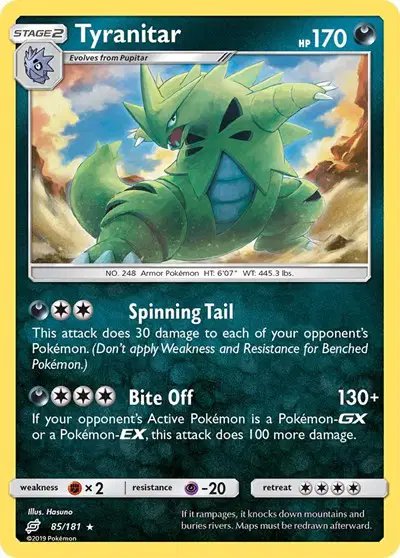 Tyranitar — Team Up 85