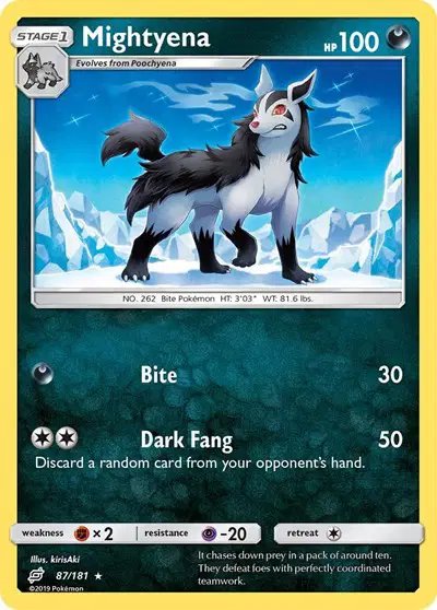 Mightyena — Team Up 87