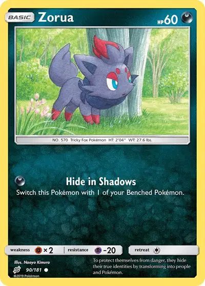 Zorua — Team Up 90