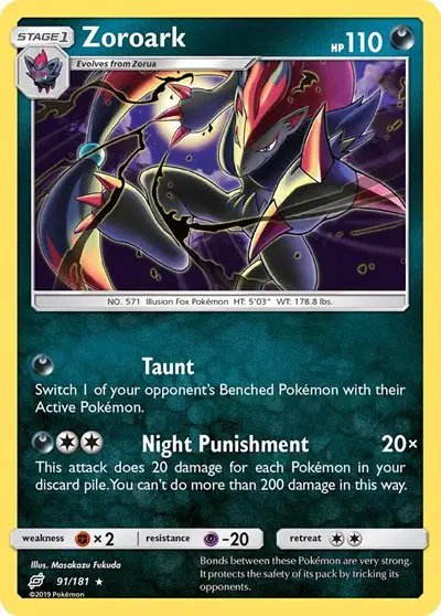 Zoroark — Team Up 91