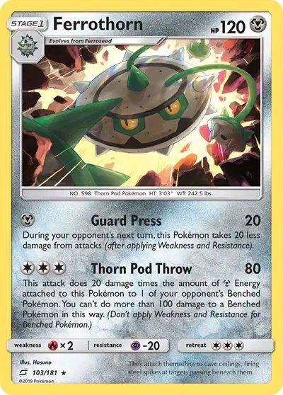 Ferrothorn — Team Up 103