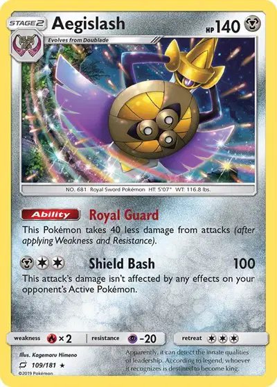 Aegislash — Team Up 109