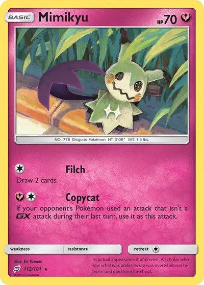 Mimikyu — Team Up 112
