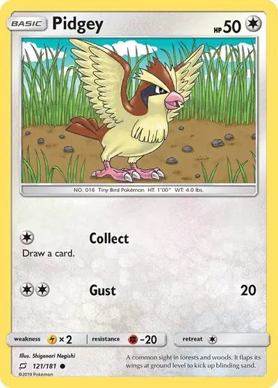 Pidgey (121) — Team Up 121
