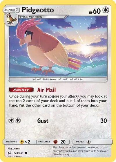 Pidgeotto — Team Up 123