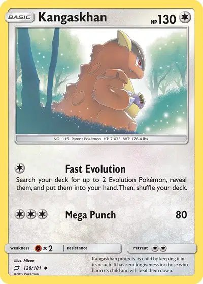 Kangaskhan — Team Up 128
