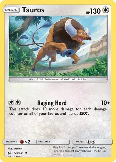 Tauros — Team Up 129