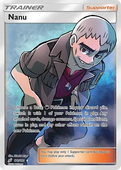 Nanu (Full Art) — Team Up 179