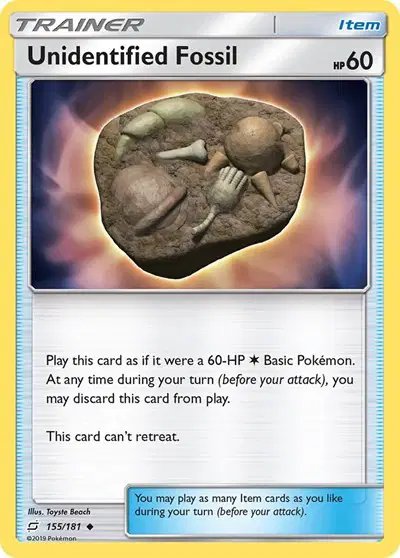 Unidentified Fossil — Team Up 155