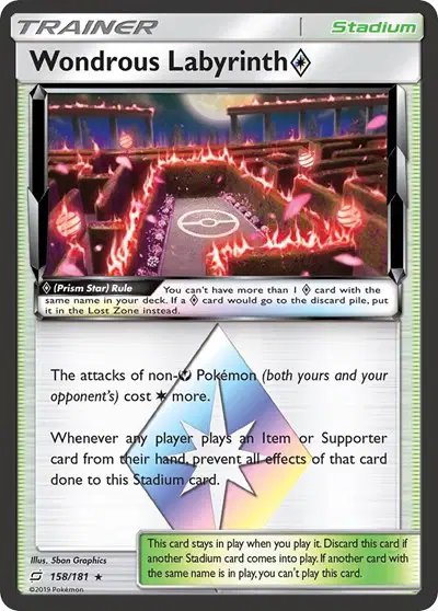 Wondrous Labyrinth Prism Star — Team Up 158