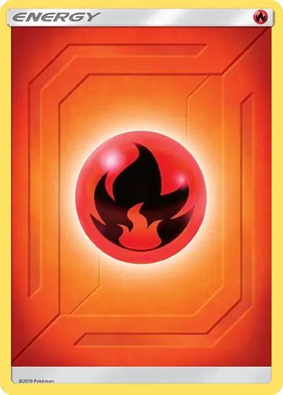 Fire Energy (2019 Unnumbered) — Team Up 