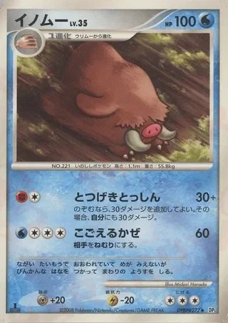 Piloswine — Temple of Anger No. 014