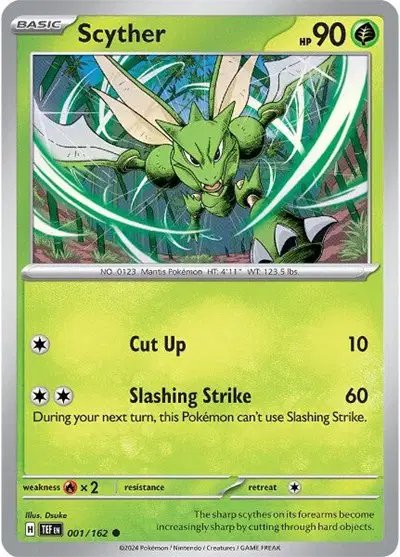 Scyther — Temporal Forces 001/162