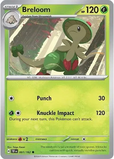Breloom — Temporal Forces 007/162