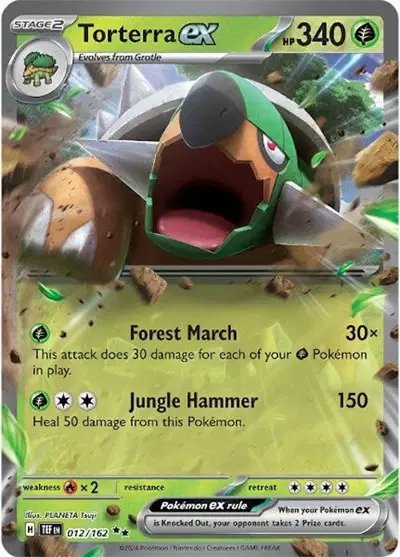 Torterra ex — Temporal Forces 012/162