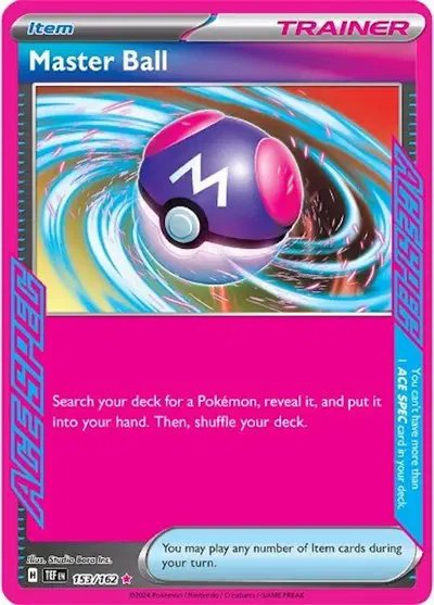Master Ball — Temporal Forces 153/162