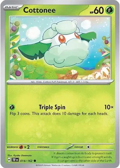 Cottonee — Temporal Forces 014/162