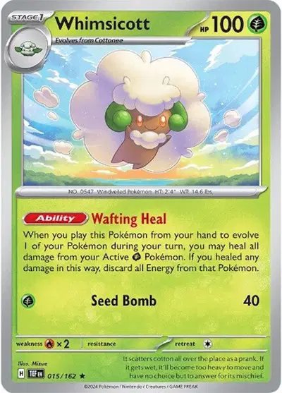 Whimsicott — Temporal Forces 015/162