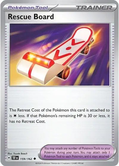 Rescue Board — Temporal Forces 159/162