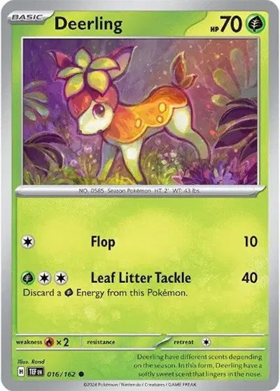 Deerling — Temporal Forces 016/162