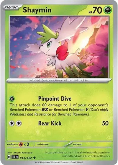 Shaymin — Temporal Forces 013/162