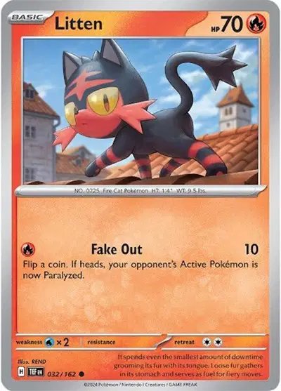 Litten — Temporal Forces 032/162