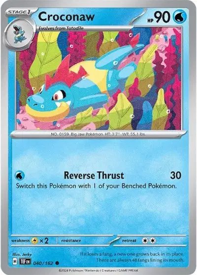 Croconaw — Temporal Forces 040/162