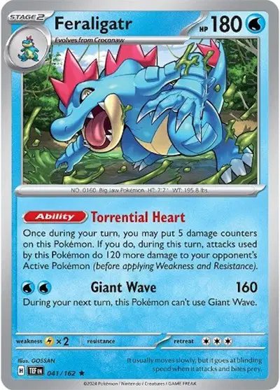 Feraligatr — Temporal Forces 041/162