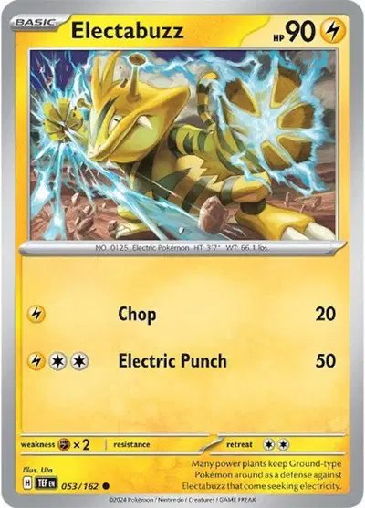 Electabuzz — Temporal Forces 053/162