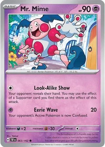 Mr. Mime — Temporal Forces 063/162