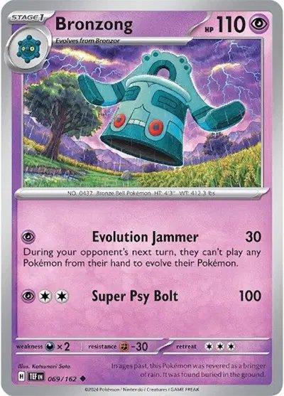 Bronzong — Temporal Forces 069/162