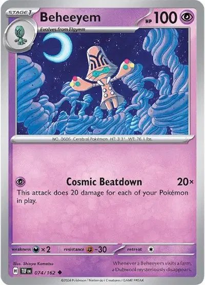 Beheeyem — Temporal Forces 074/162