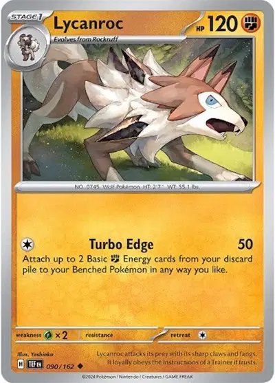 Lycanroc — Temporal Forces 090/162