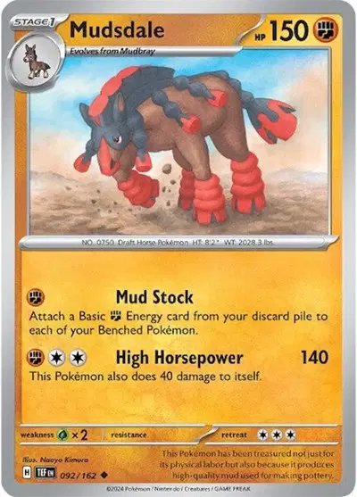 Mudsdale — Temporal Forces 092/162